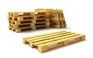 wooden pallets